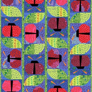 Kaffe Fassett Quilt Kit or Pattern - ColourBug Quilt Pattern by Colourwerx