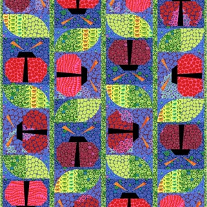 Custom Curated Colourbug Quilt Kit or Pattern - Pattern by Colourwerx - Color Bug - Colorbug