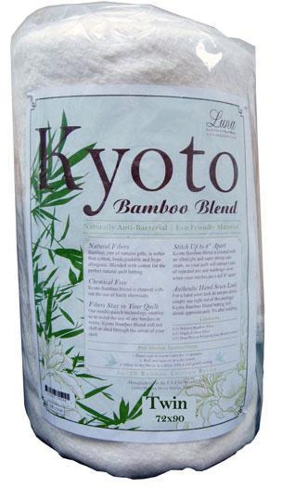 Kyoto Bamboo Blend Batting - Twin Sized 72" x 90" - Moda