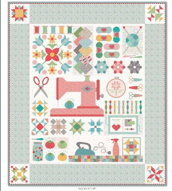 My Happy Place Quilt Kit Options - Lori Holt - Substitute