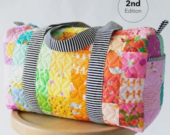 Patchwork Duffle Mini Pattern By Knot And Thread