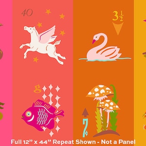Alison Glass - Cachet de la poste - Ephemera Warm - A-1124-YO