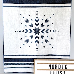 Nordic Frost Quilt Pattern by The Cloth Parcel