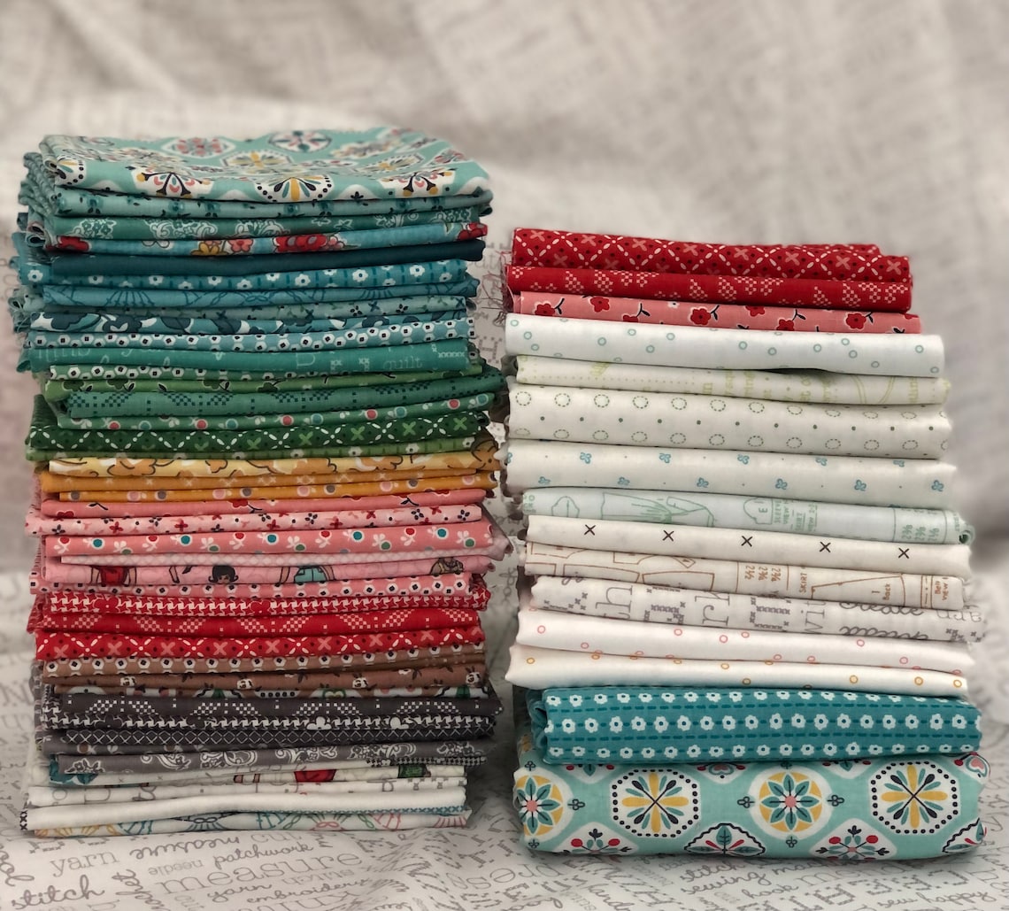 My Happy Place Quilt Kit Options IN STOCK lori Holt Stitch Etsy