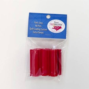 Extra Red Snapper-klämma, set med 6 - 5 cm.