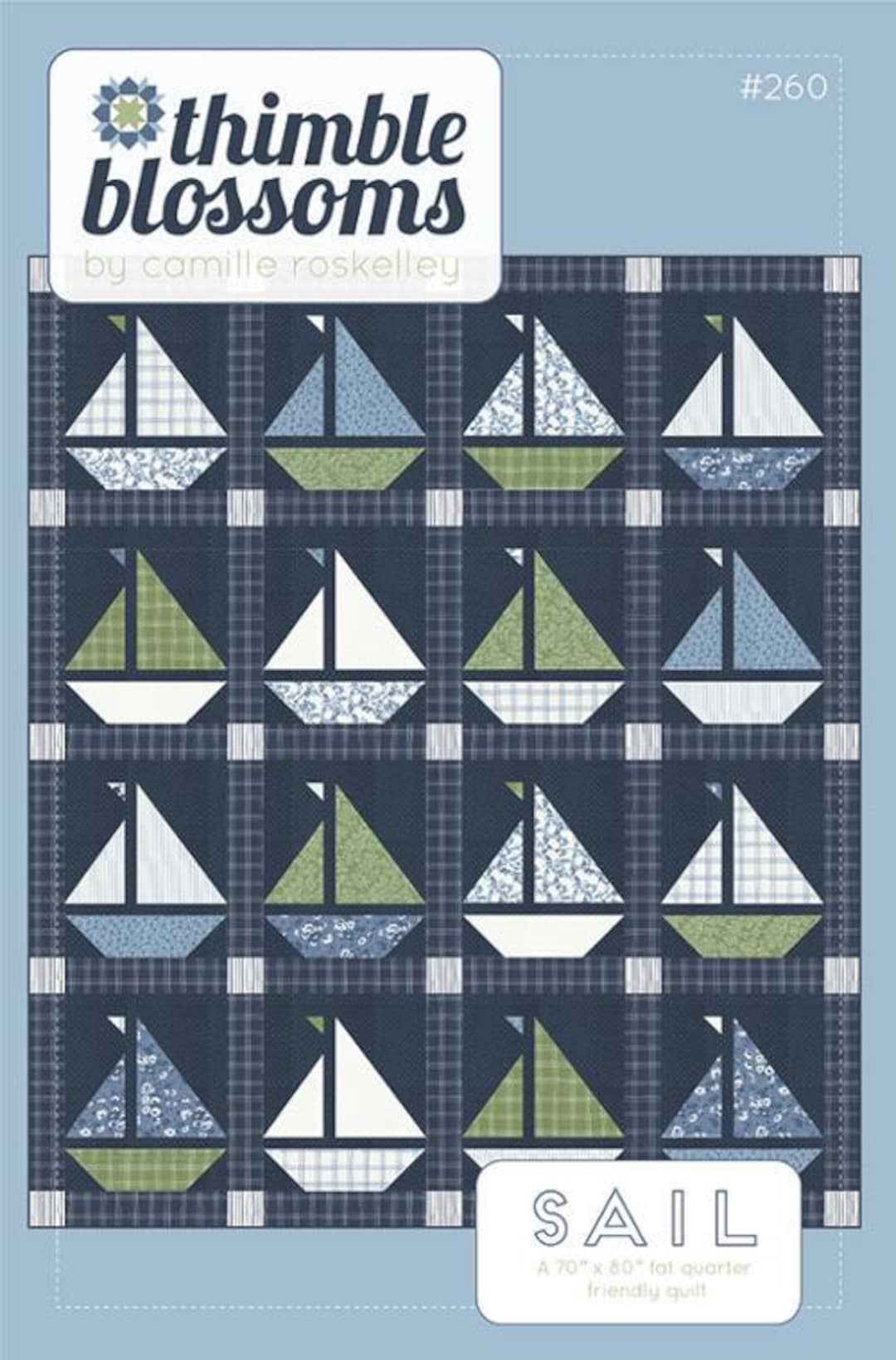 Sail Quilt Pattern by Thimble Blossoms / Camille Roskelley - Etsy