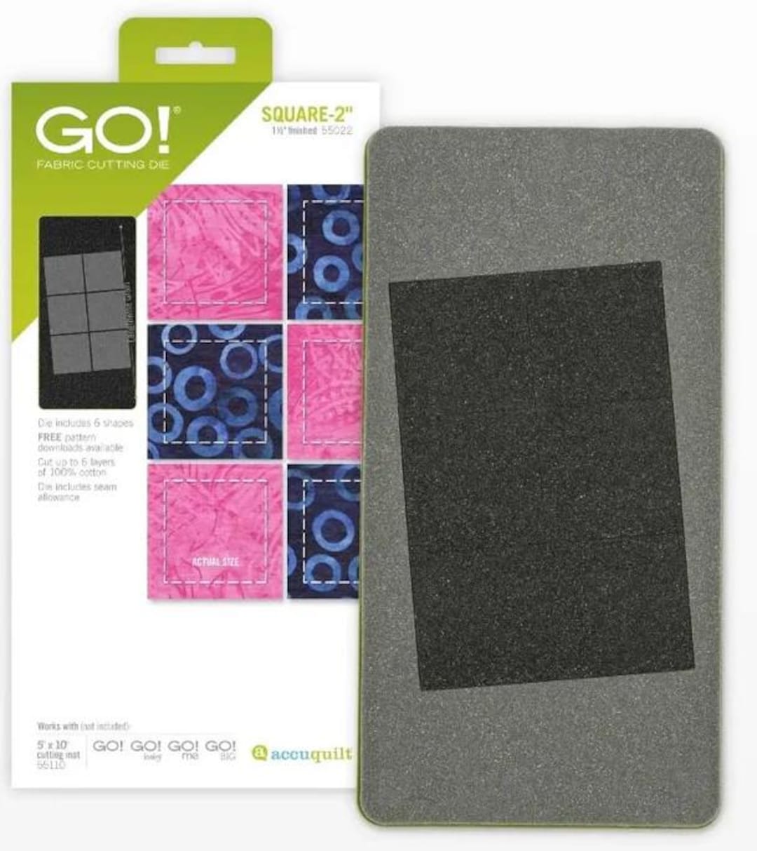 Go Square Accuquilt GO Square 2 - Etsy