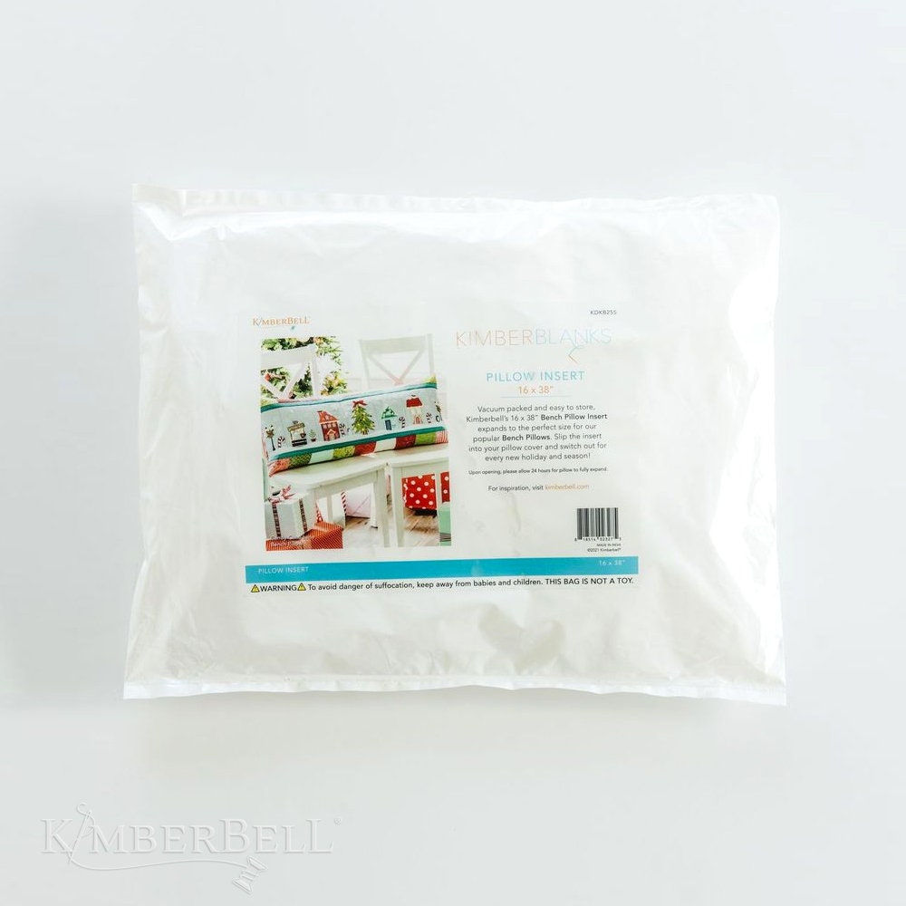 Kimberbell Pillow Insert 16 x 38 - Bench Pillows – Aurora Sewing