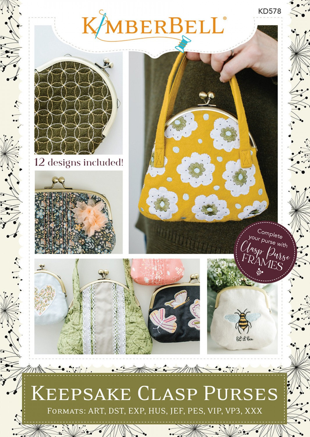 Clasp purse pattern sale