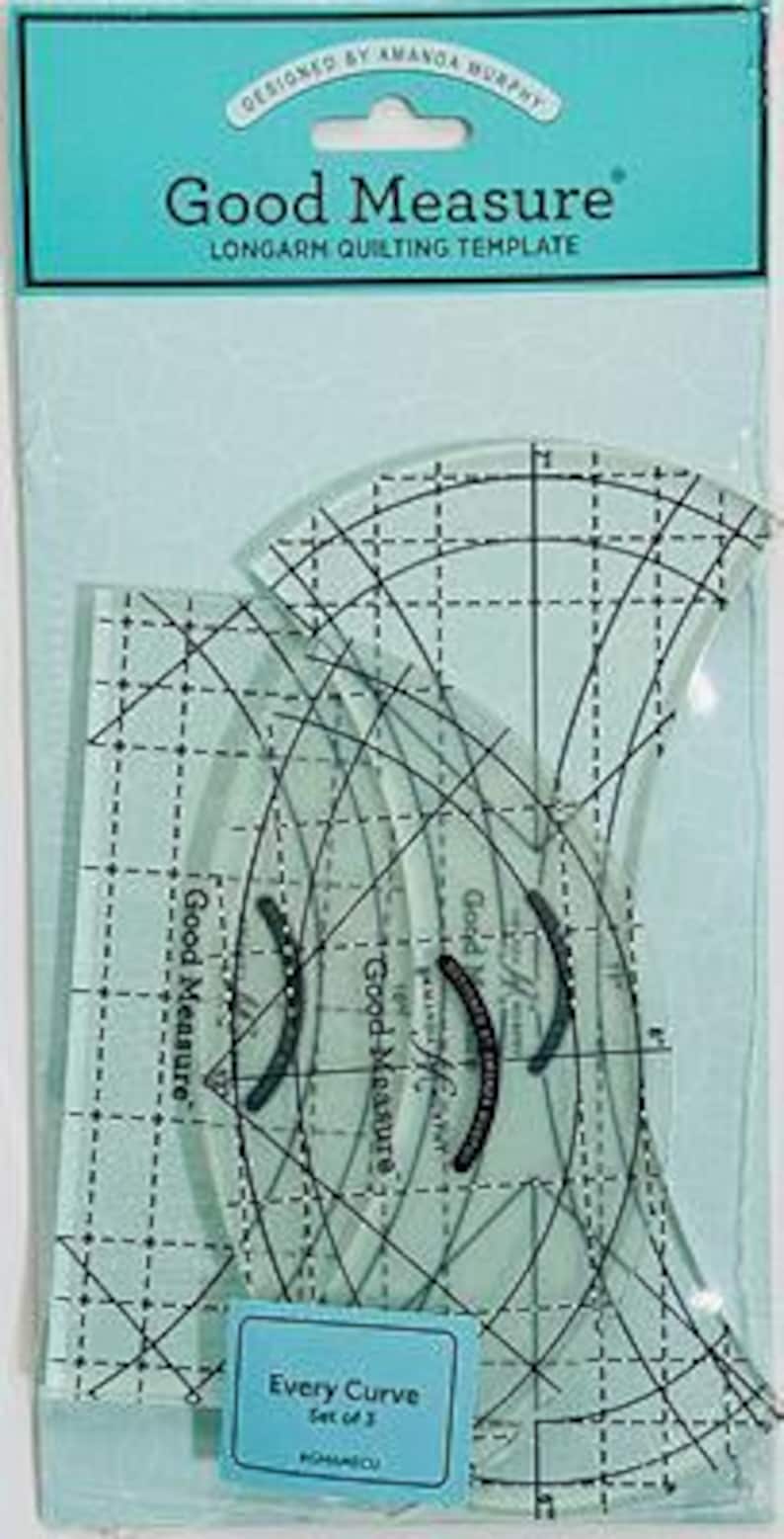 Good Measure Amanda Murphy Every Curve Templates - 3 Pcs - Quilting ...