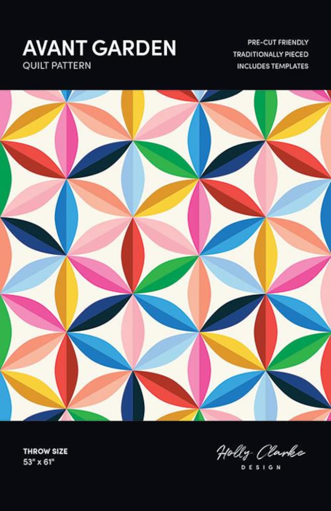 Avant Garden Quilt Pattern by Holly Clarke Designs - Etsy