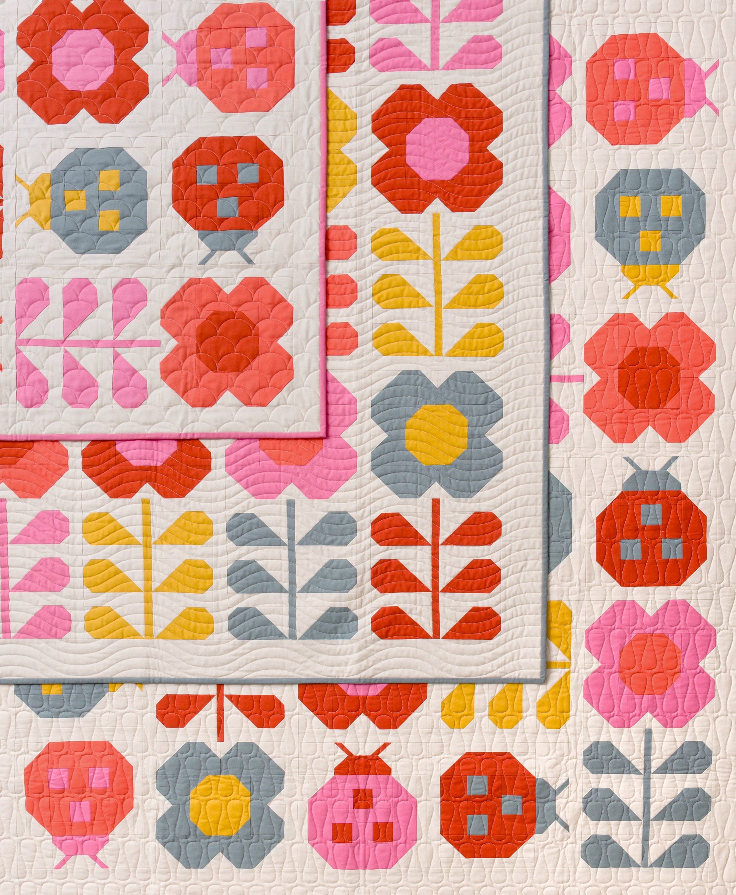 Hello Spring Quilt Pattern or KIT - From Pen and Paper - Etsy