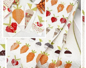 Veggie Garden Quilt Pattern By The Pattern Basket