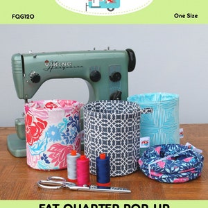 Fat Quarter Pop Up Pattern with Wire Spring  - From Fat Quarter Gypsy - Refills Available