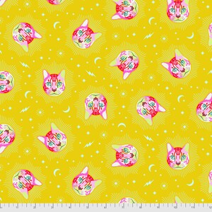 Tula Pink Cheshire Wonder Curiouser and Curiouser PWTP164.WONDER image 1