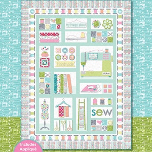 My Happy Place-Muster von Cherry Blossoms Quilts