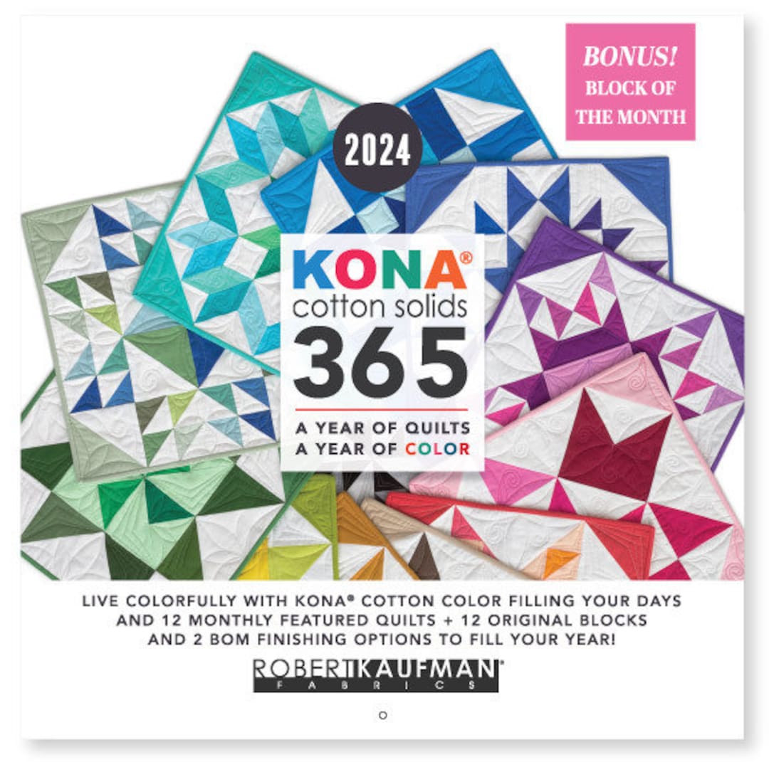 Kona 2025 Mini Block of the Month PREORDER Etsy