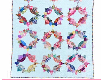 Brimfield Block Complete Paper Piecing Pack or Templates