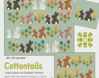Cottontails Quilt Pattern By Elizabeth Hartman  Cotton Tails