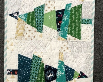 Custom Curated Crazy Christmas Trees Quilt Pattern or Kit - From Cut Loose Press By Alexander, Karla - Sold Separately