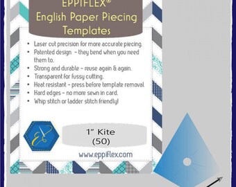 Eppiflex Templates English Paper Piecing Template EPP Set Options
