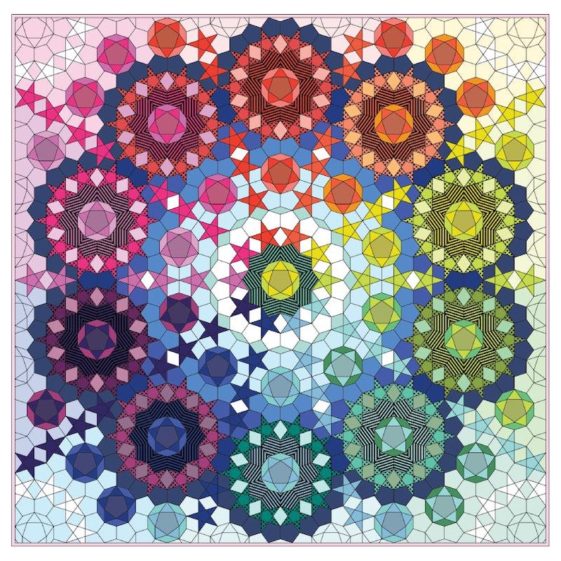 Tula Pink's - SUPER Nova Complete Set/papers/acrylic Templates ...