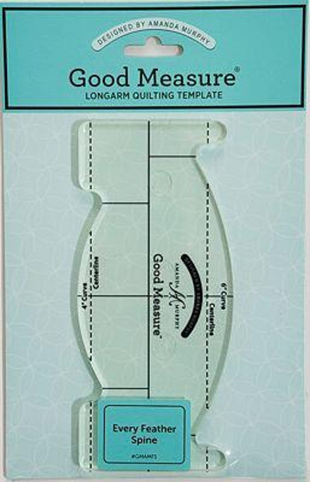 Good Measure Long Arm Ruler by Amanda Murphy - Every Feather Spine - Etsy