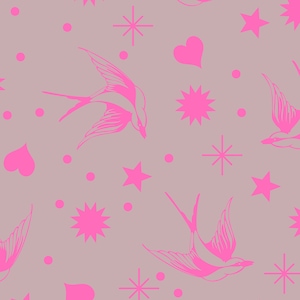Tula Pink - True Colors Neon - Fairy Flakes - PWTP157.COSMIC