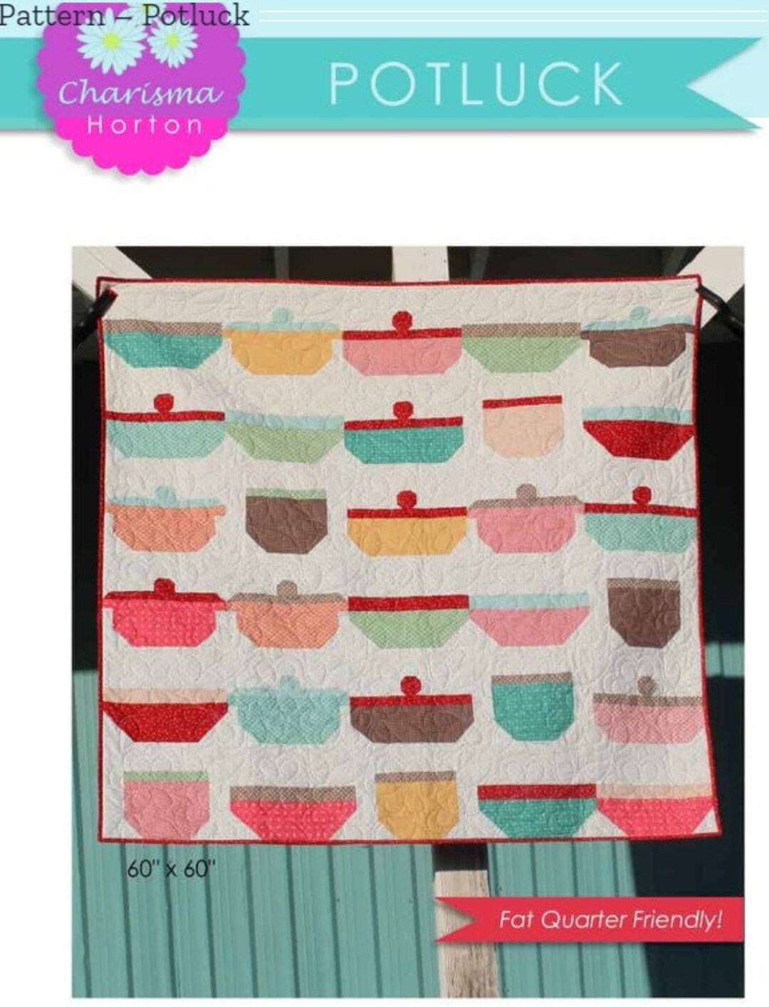 Potluck Quilt Pattern - Charisma Horton - Etsy