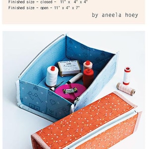 Zip Up Tray Pouch G* AH 101 Aneela Hoey