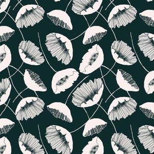 Cotton and Steel - RJ3503-DF1 Magical Night - Lancaster Fields - Dark Forest Fabric
