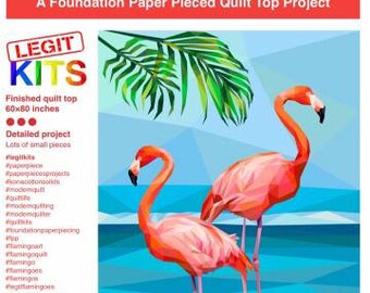 Legit Kits - Legit Flamingos Muster