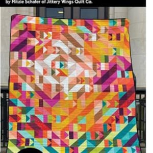 The All The Good Quilt Pattern - Mitzie Schafer of Jittery Wings Quilt Co.