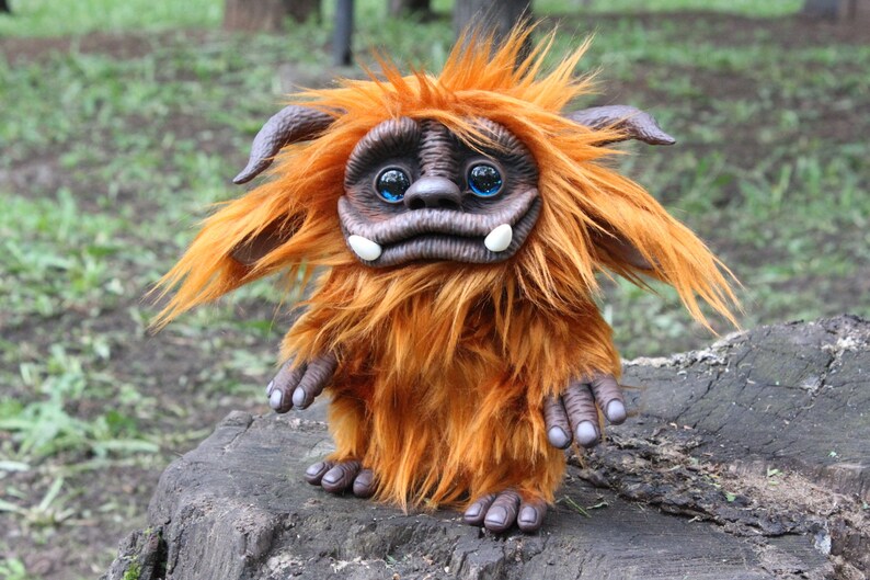 Ludo Labyrinth. Horror doll. Creature plush. Fantastic goblin. | Etsy