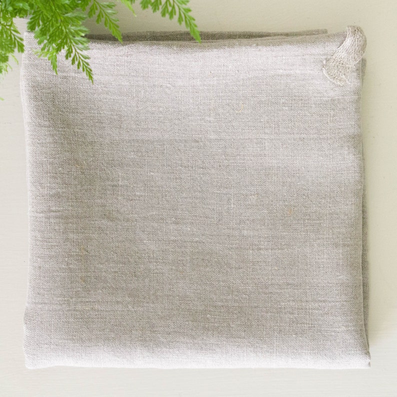 Extra Large Bath Towel Sheet Spa Wrap Natural Flax Linen With Tab Hook