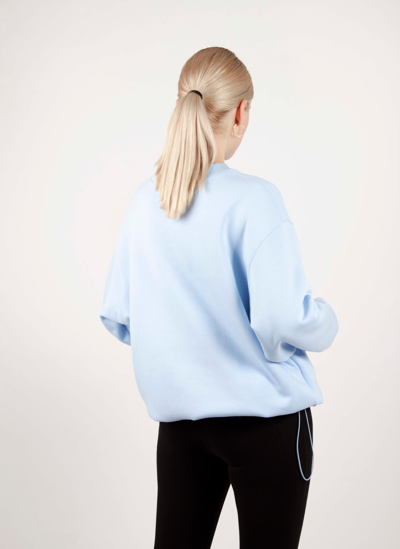 Baby Blue Sweatshirt One Size Etsy