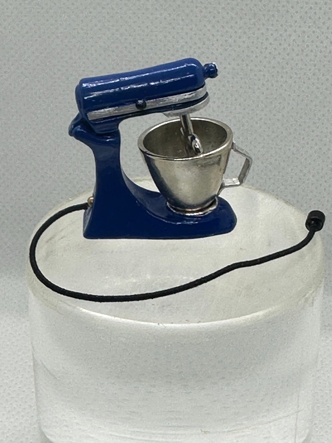 Dark Blue Miniature Metal Kitchen Mixer Etsy