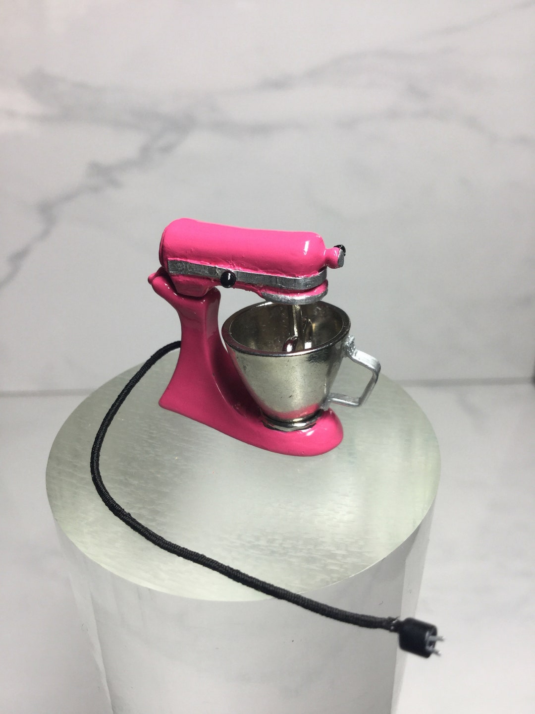 Pink Miniature Metal Kitchen Mixer Etsy