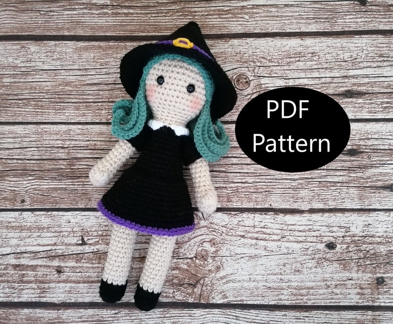 Coal the Black Kitten crochet amigurumi pattern listing photo by ToysMetlinaElena