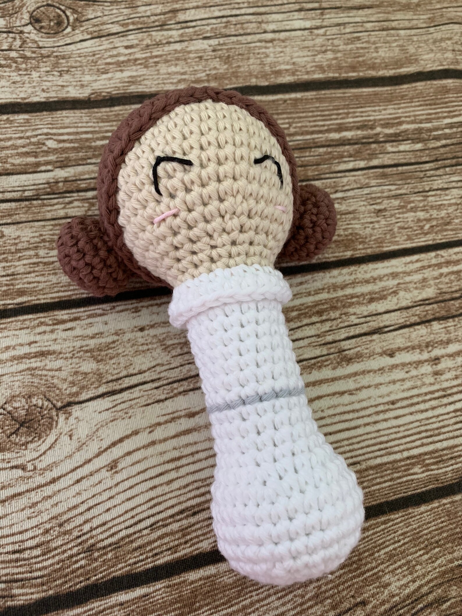 PDF Pattern Crochet Rattle Patterns Princess Leia Inspired | Etsy