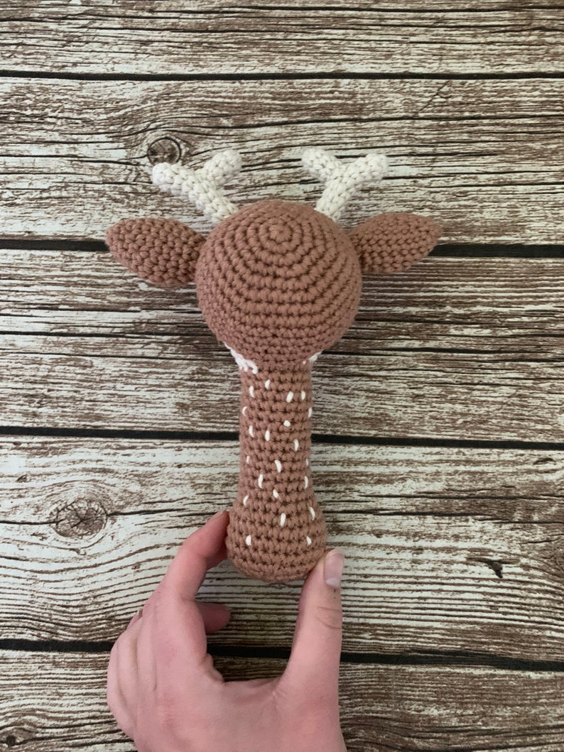 Winter Rudolf PDF Pattern Amigurumi Pattern Deer Crochet Reindeer Rattle Christmas