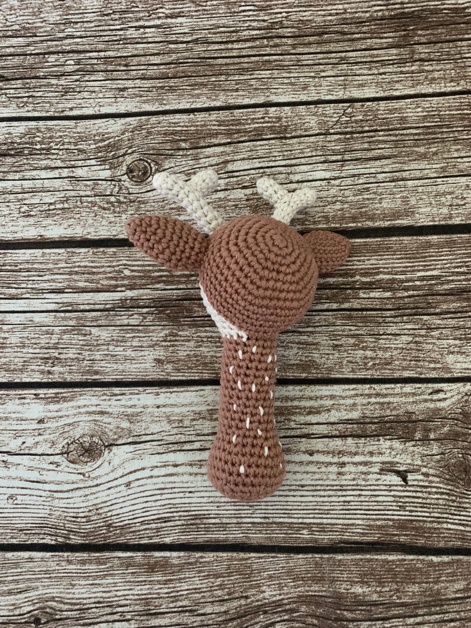 PDF Pattern Crochet Reindeer Rattle Deer Rudolf - Etsy