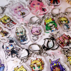 FGO Mini Clear Acrylic Keychain