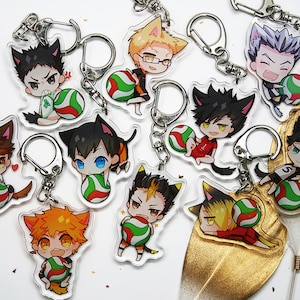 HQ Volleyball Boys Keychain