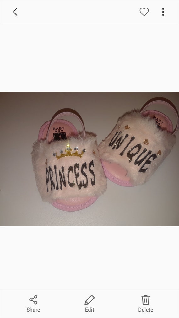 infant slides shoes