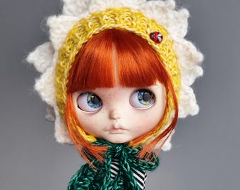ブライスドールの帽子：手作りのぬいぐるみ猫ヘルメット - Etsy 日本