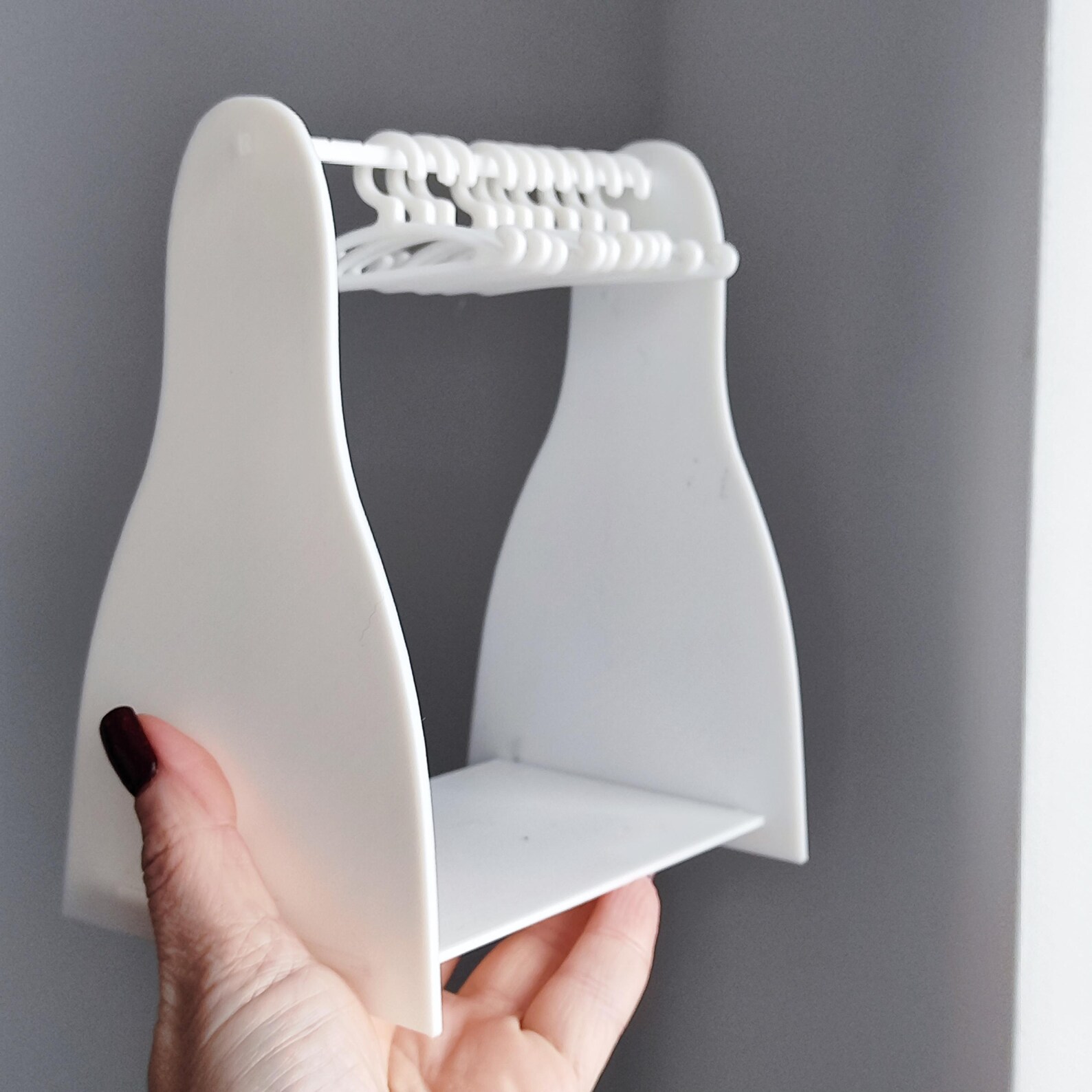 1/6 Scale Doll Clothes Rack – Blythe & Barbie Furniture, 10 Hangers - Etsy