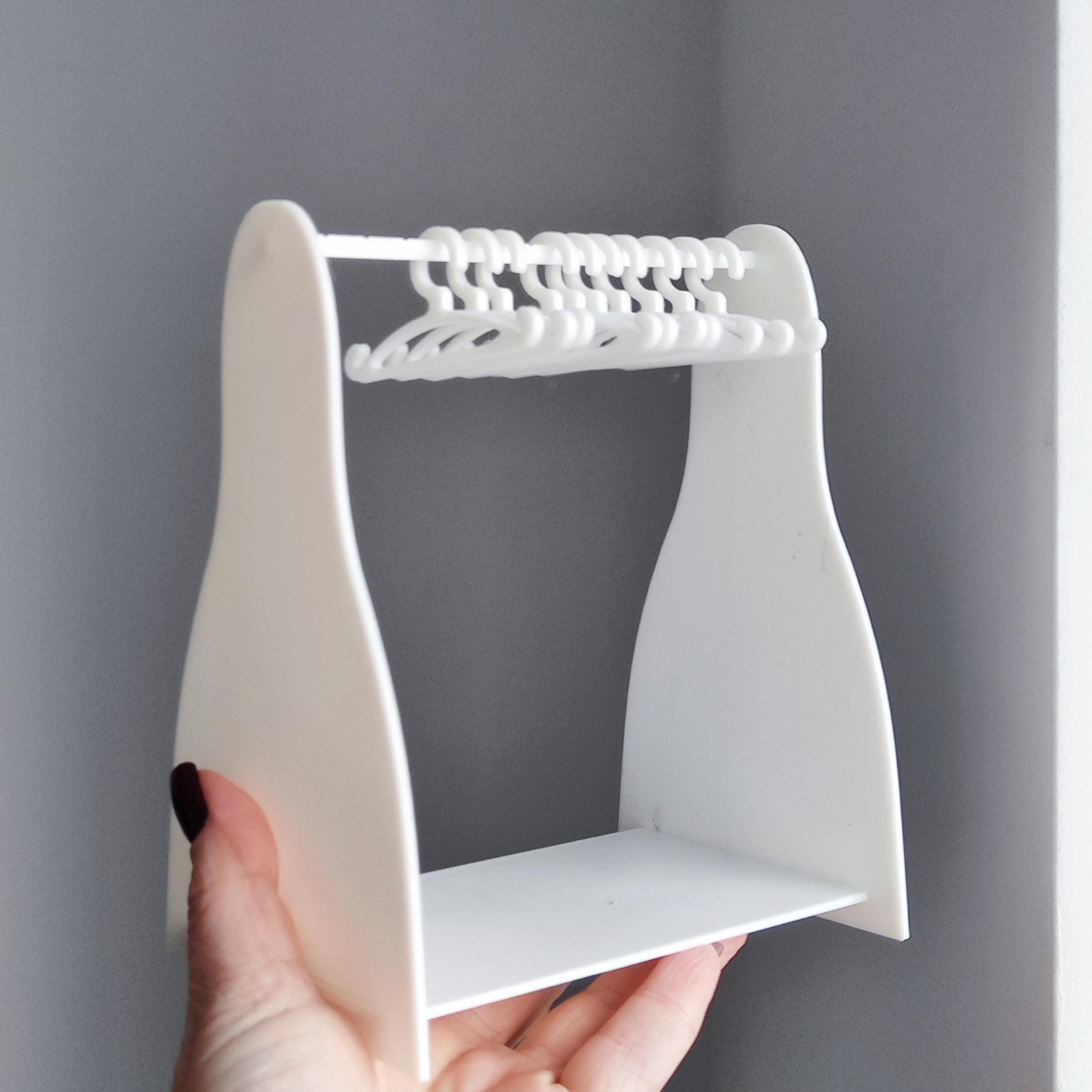 1/6 Scale Doll Clothes Rack – Blythe & Barbie Furniture, 10 Hangers - Etsy