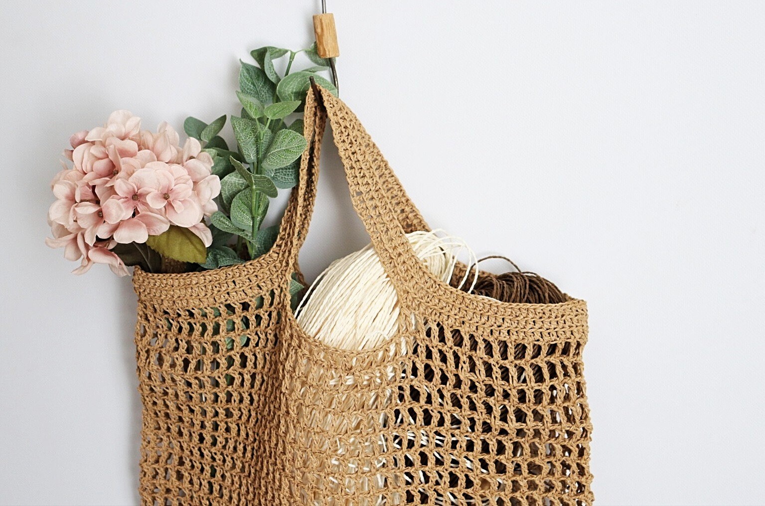 Raffia bag summer bag eco friendly crochet bag beach bag Etsy