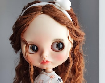 Bunny Hairband for Blythe Doll: Halloween Outfit Accessory